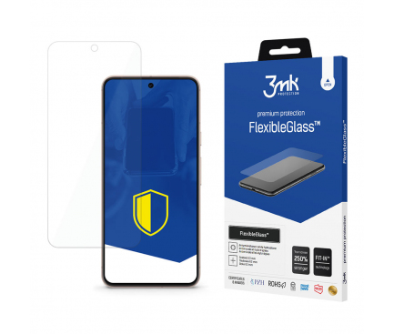 Folie de protectie Ecran 3MK FlexibleGlass pentru Google Pixel 8 Pro, Sticla Flexibila, Full Glue 