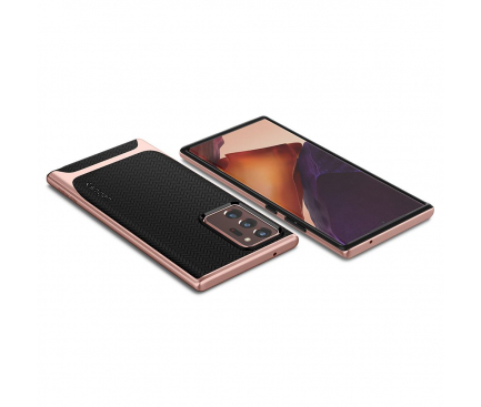 Husa pentru Samsung Galaxy Note 20 Ultra 5G N986 / Note 20 Ultra N985, Spigen, Neo Hybrid, Bronz ACS01575 