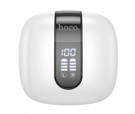 Handsfree Bluetooth HOCO EW36, TWS, Alb 