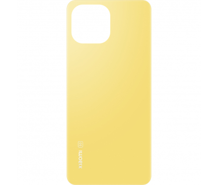 Capac Baterie Xiaomi Mi 11 Lite 5G, Galben (Citrus Yellow), Service Pack 550500011S1L 