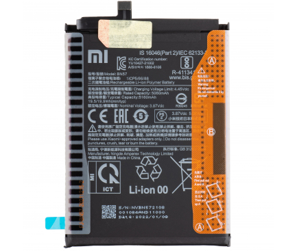 Acumulator Xiaomi Poco X3 Pro, BN57, Service Pack 460200007D1G 