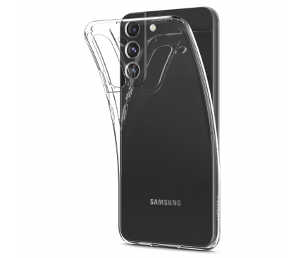 Husa pentru Samsung Galaxy S22 5G S901, Spigen, Liquid Crystal, Transparenta 