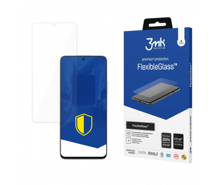 Folie de protectie Ecran 3MK FlexibleGlass pentru Honor 90 Lite, Sticla Flexibila, Full Glue 
