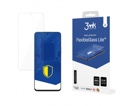 Folie de protectie Ecran 3MK FlexibleGlass Lite pentru Honor 90 Lite, Sticla Flexibila, Full Glue 