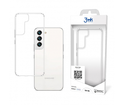 Husa pentru Samsung Galaxy S22 5G S901, 3MK, Armor, Transparenta 