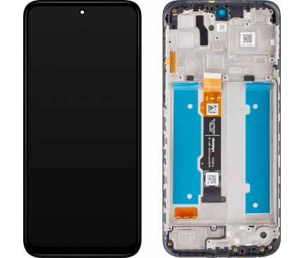 Display cu Touchscreen Motorola Moto G31 (XT2173-2), cu Rama, Negru, Service Pack 