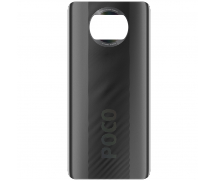 Capac Baterie Xiaomi Poco X3 NFC, Negru (Shadow Gray), Service Pack 55050000JZ6D 