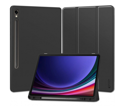 Husa pentru Samsung Galaxy Tab S9, Tech-Protect, SC PEN, Neagra 