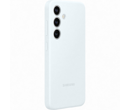 Husa pentru Samsung Galaxy S24 S921, Silicone Case, Alba EF-PS921TWEGWW 