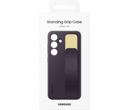 Husa pentru Samsung Galaxy S24 S921, Standing Grip, Mov EF-GS921CEEGWW 