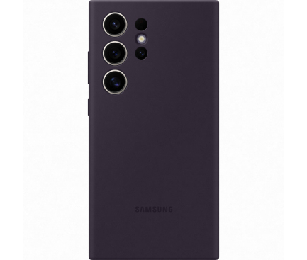 Husa pentru Samsung Galaxy S24 Ultra S928, Silicone Case, Mov EF-PS928TEEGWW 