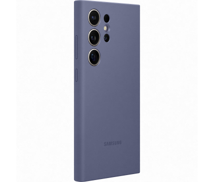 Husa pentru Samsung Galaxy S24 Ultra S928, Silicone Case, Violet EF-PS928TVEGWW 