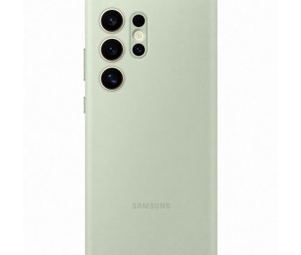 Husa pentru Samsung Galaxy S24 Ultra S928, S-View Wallet, Verde EF-ZS928CGEGWW 