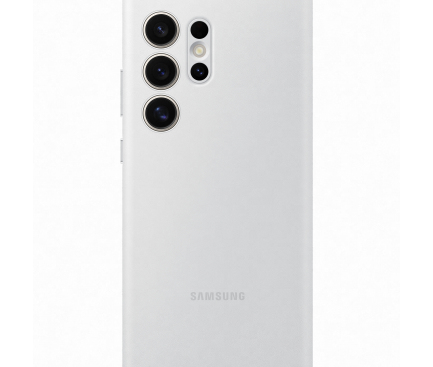 Husa pentru Samsung Galaxy S24 Ultra S928, S-View Wallet, Alba EF-ZS928CWEGWW 