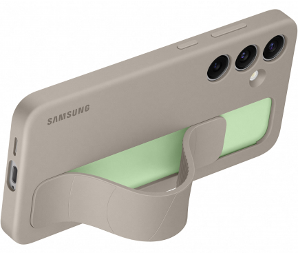 Husa pentru Samsung Galaxy S24+ S926, Standing Grip, Maro EF-GS926CUEGWW 