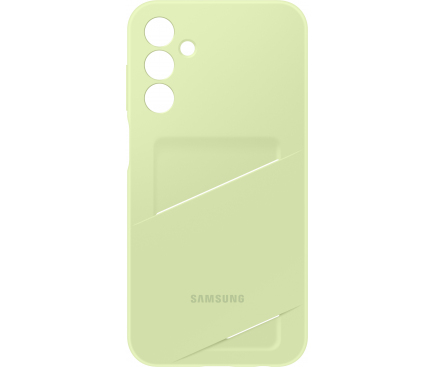 Husa pentru Samsung Galaxy A15 5G A156 / A15 A155, Card Slot Case, Verde EF-OA156TMEGWW 