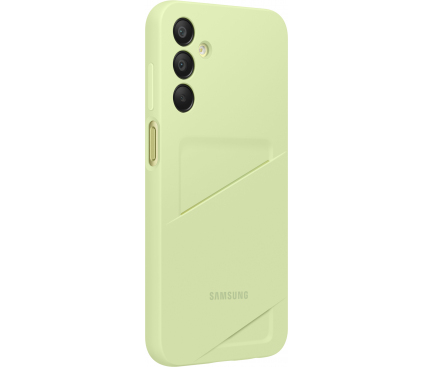 Husa pentru Samsung Galaxy A15 5G A156 / A15 A155, Card Slot Case, Verde EF-OA156TMEGWW 