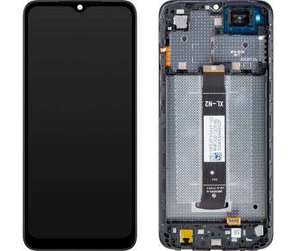 Display cu Touchscreen Xiaomi Redmi A2+ / A2, cu Rama, Negru (Classic Black), Service Pack 560001C3S200 