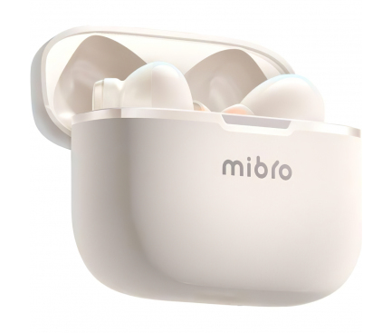 Handsfree Bluetooth Mibro AC1, TWS, ANC, Alb 