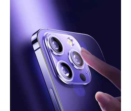 Folie de protectie Camera spate OEM pentru Apple iPhone 15 Plus / 15, Sticla Securizata 