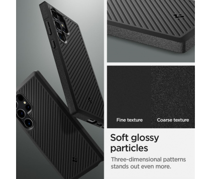Husa pentru Samsung Galaxy S24 Ultra S928, Spigen, Core Armor, Neagra 