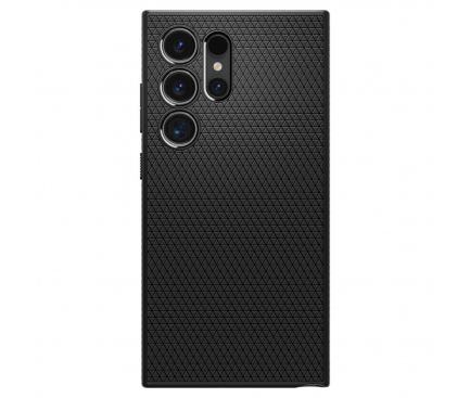 Husa pentru Samsung Galaxy S24 Ultra S928, Spigen, Liquid Air, Neagra 