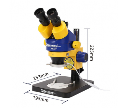 Microscop Mechanic MC-75TimatX,0.7X-4.5X, Optic