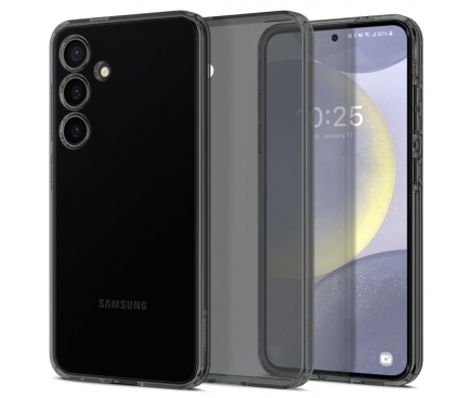 Husa pentru Samsung Galaxy S24+ S926, Spigen, Liquid Crystal, Neagra ACS07324 