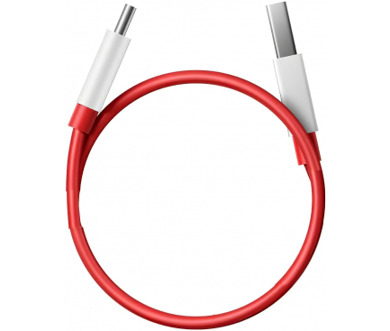 Cablu Date si Incarcare USB-A - USB-C OnePlus DL129, 100W, 1m, Rosu 5461100530