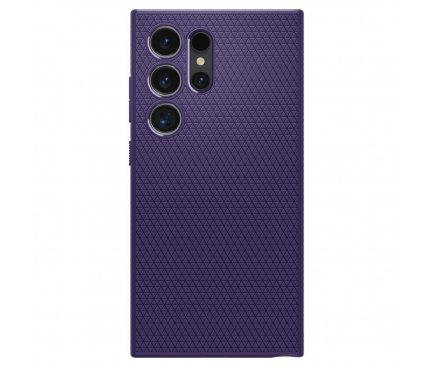 Husa pentru Samsung Galaxy S24 Ultra S928, Spigen, Liquid Air, Violet ACS07449 