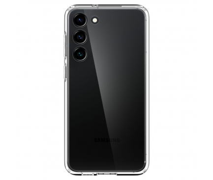 Husa pentru Samsung Galaxy S23 S911, Spigen, Ultra Hybrid, Transparenta ACS05714 