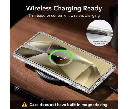 Husa pentru Samsung Galaxy S24 Ultra S928, ESR, Air Shield Boost, Transparenta 