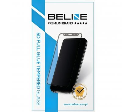 Folie de protectie Ecran Beline pentru Samsung Galaxy S24 S921, Sticla Securizata, Full Glue, 5D, Neagra 