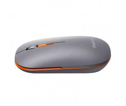 Mouse Wireless HAVIT MS60WB, 1600DPI, Gri 