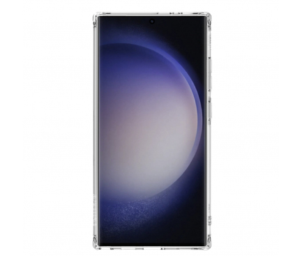 Husa MagSafe pentru Samsung Galaxy S24 Ultra S928, Nillkin, Nature Pro, Transparenta 