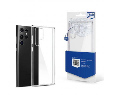 Husa pentru Samsung Galaxy S24 Ultra S928, 3MK, Clear, Transparenta 
