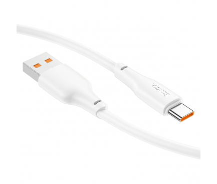Cablu Date si Incarcare USB-A - USB-C HOCO X93, 27W, 1m, Alb 