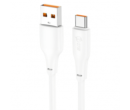 Cablu Date si Incarcare USB-A - USB-C HOCO X93, 27W, 1m, Alb 