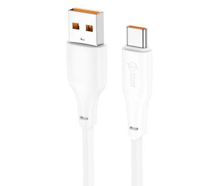 Cablu Date si Incarcare USB-A - USB-C HOCO X93, 100W, 1m, Alb 