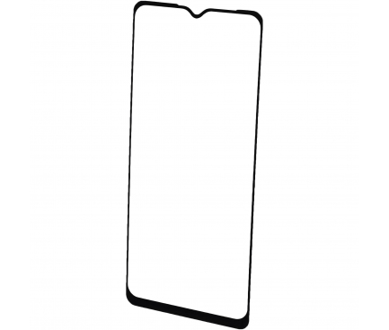 Folie de protectie Ecran OEM pentru Samsung Galaxy A05s A057, Sticla Securizata, Full Glue, 10D, Neagra 