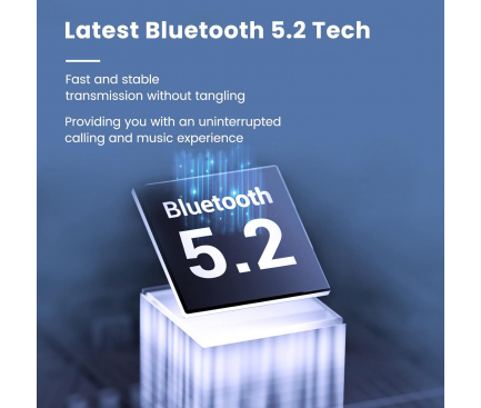 Handsfree Bluetooth Haylou GT7 Neo, TWS, Negru 