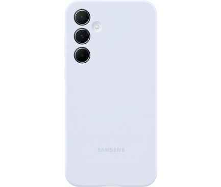 Husa pentru Samsung Galaxy A55 5G A556, Silicone Case, Albastra EF-PA556TLEGWW 