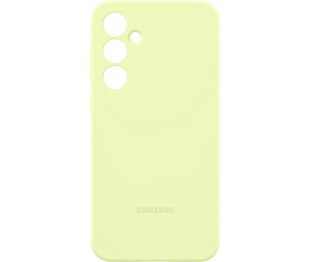 Husa pentru Samsung Galaxy A55 5G A556, Silicone Case, Verde EF-PA556TMEGWW 
