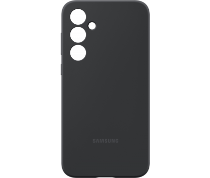 Husa pentru Samsung Galaxy A35 5G A356, Silicone Case, Neagra EF-PA356TBEGWW 