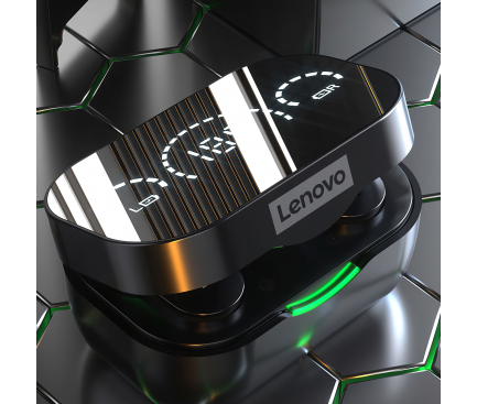 Handsfree Bluetooth Lenovo XT82, TWS, Negru 