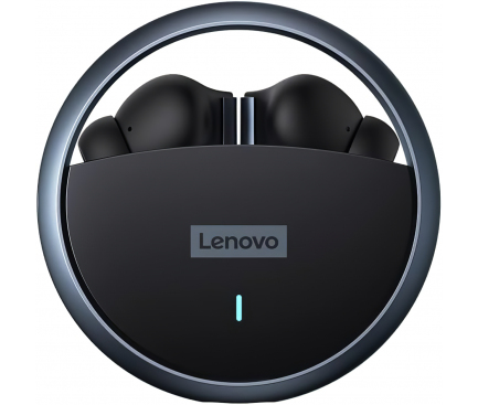 Handsfree Bluetooth Lenovo LP60, TWS, Negru 