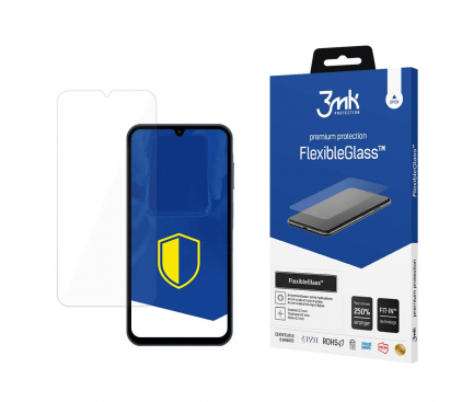 Folie de protectie Ecran 3MK FlexibleGlass pentru Samsung Galaxy A15 5G A156 / A15 A155 / A25 A256, Sticla Flexibila, Full Glue