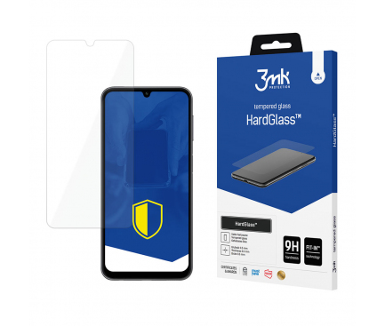 Folie de protectie Ecran 3MK HardGlass pentru Samsung Galaxy A25 A256, Sticla Securizata, Full Glue