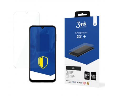Folie de protectie Ecran 3MK ARC+ pentru Samsung Galaxy A25 A256, Plastic 