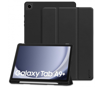 Husa pentru Samsung Galaxy Tab A9+, Tech-Protect, SC PEN, Neagra 
